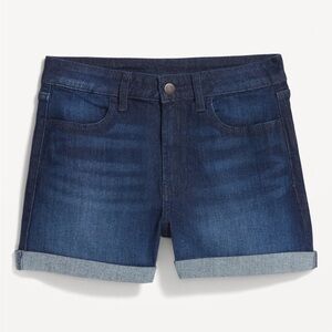 Old Navy Dark Blue Jean Shorts